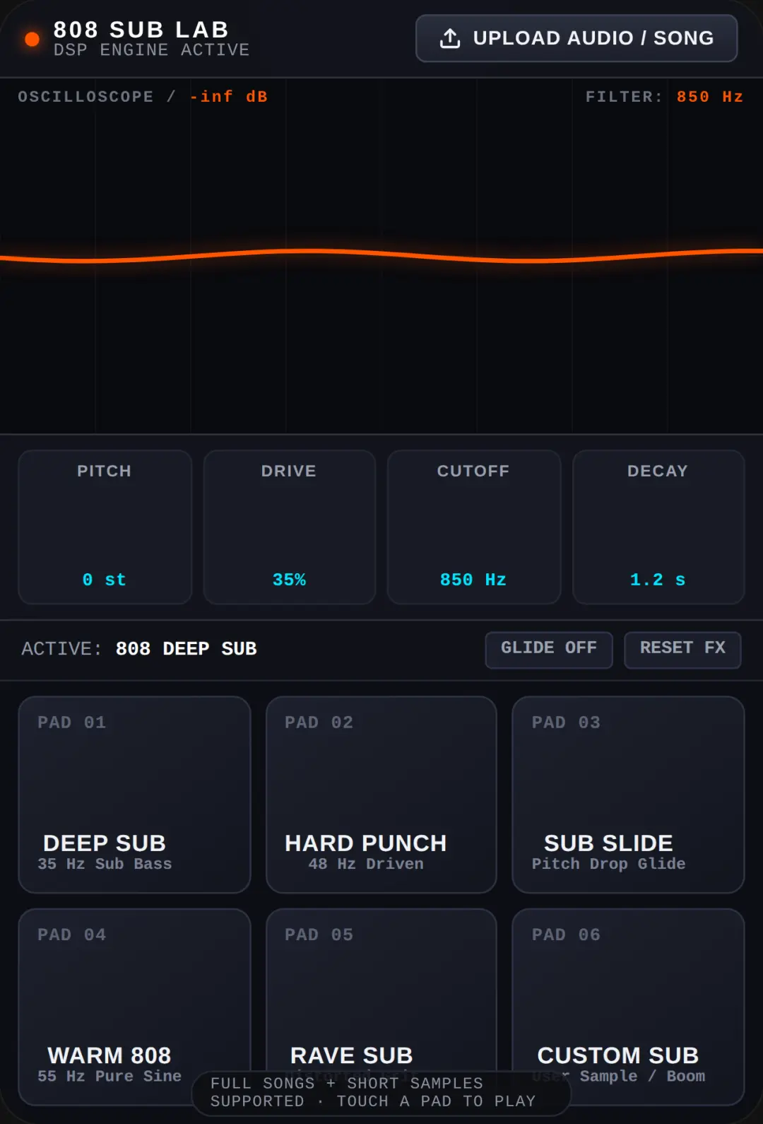 808 Sub Audio Effects cover