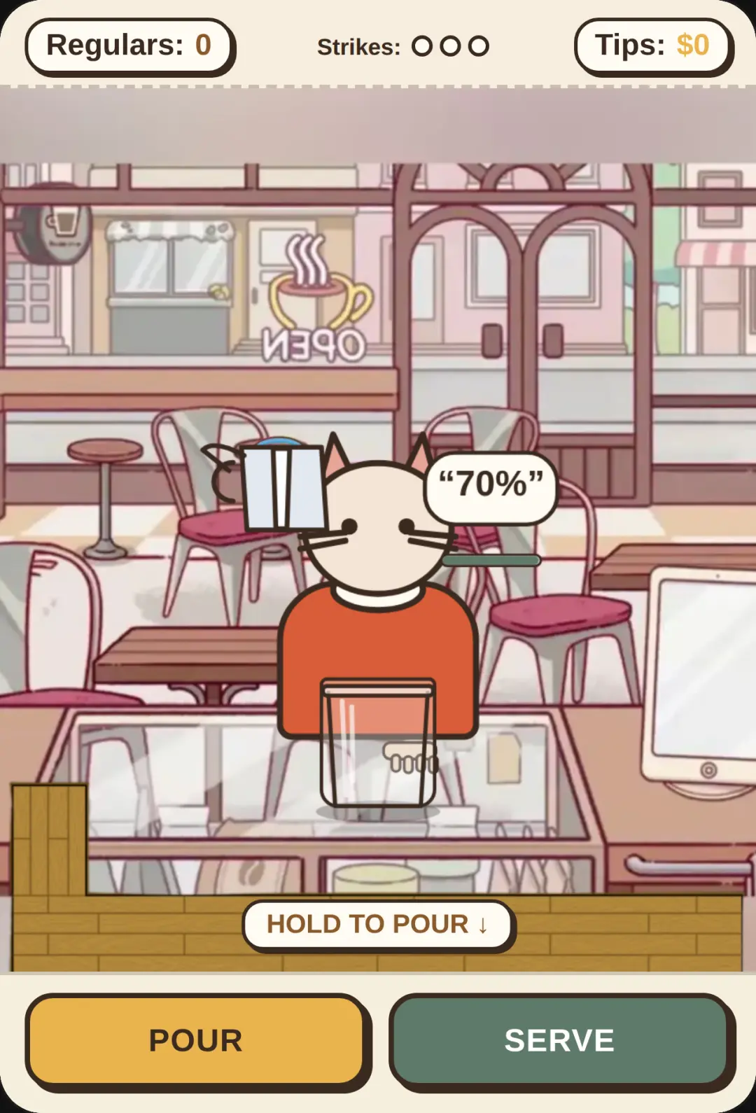 A perfect café☕ cover