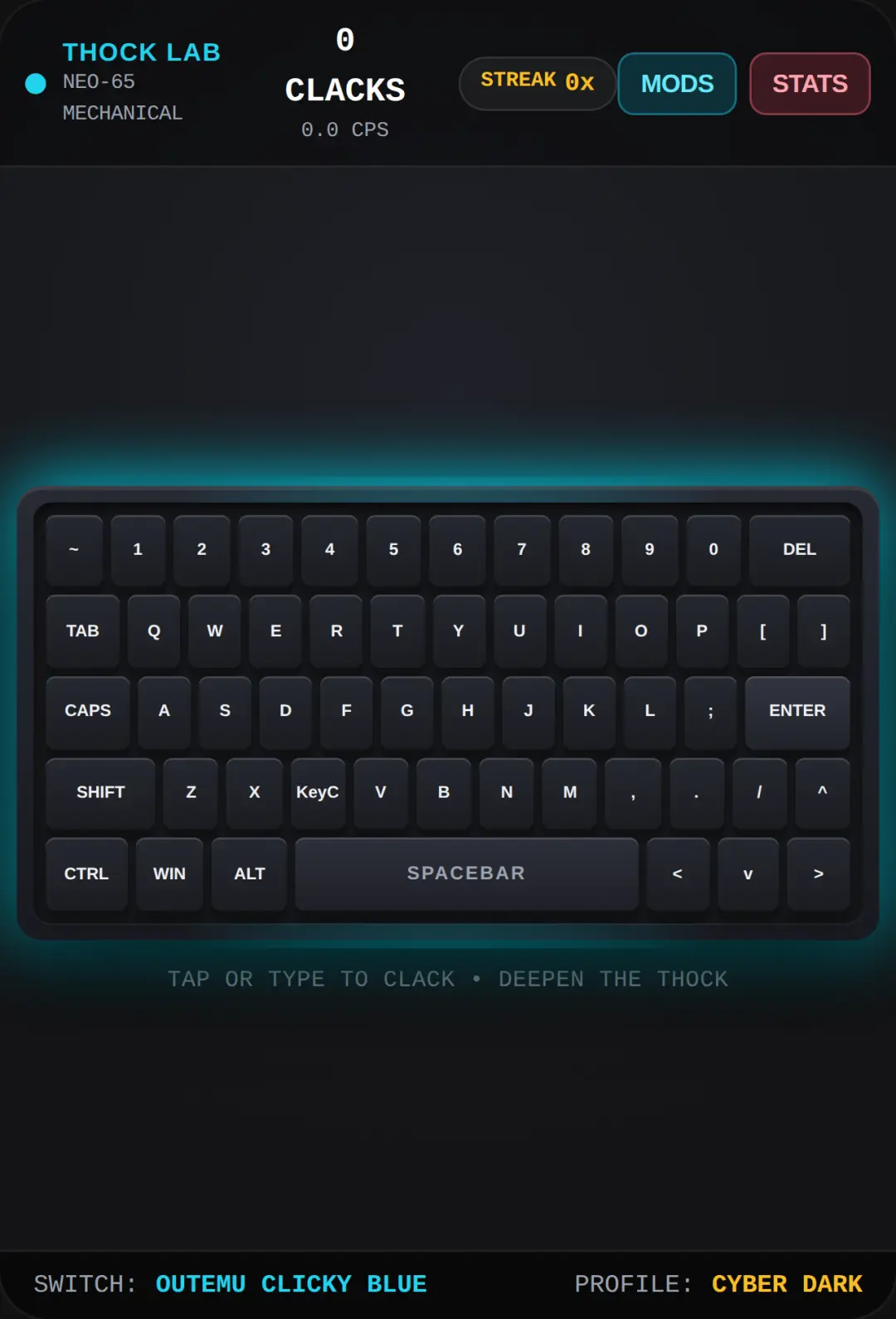 Thock Lab - Mechanical Keyboard cover