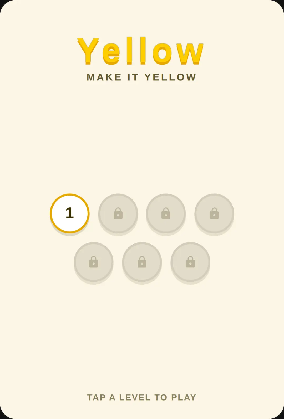 Yellow cover