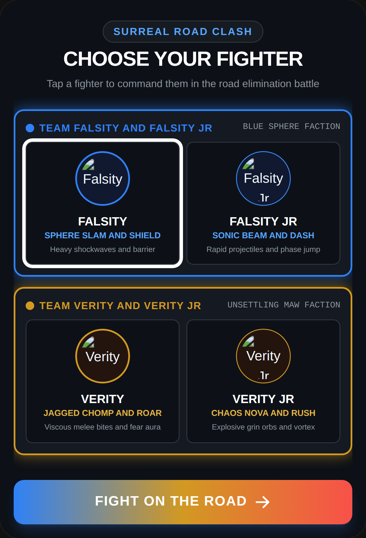 Falsity vs Verity (im not verity edition) cover