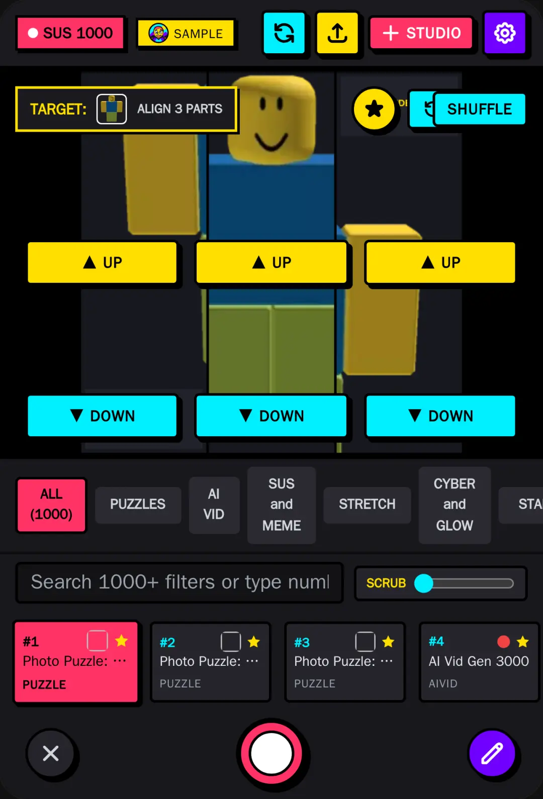 smartfitters 1000 - Funny and Sus Filters cover