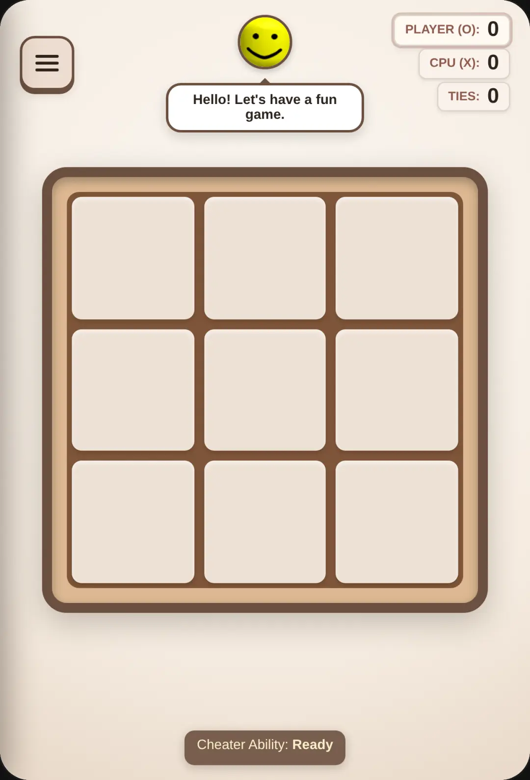 Classic Wood Tic-Tac-Toe | v1.3.1