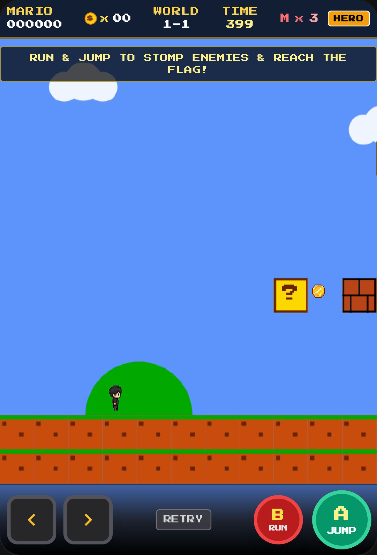 Super Mario Bros - Retro Pixel Platformer cover