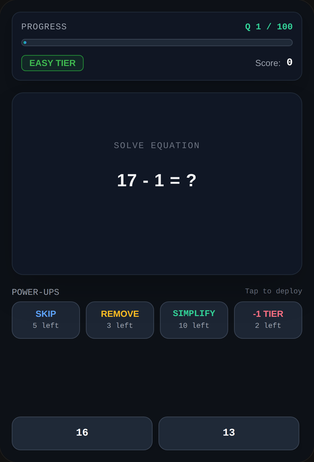 100 Math Questions Marathon cover