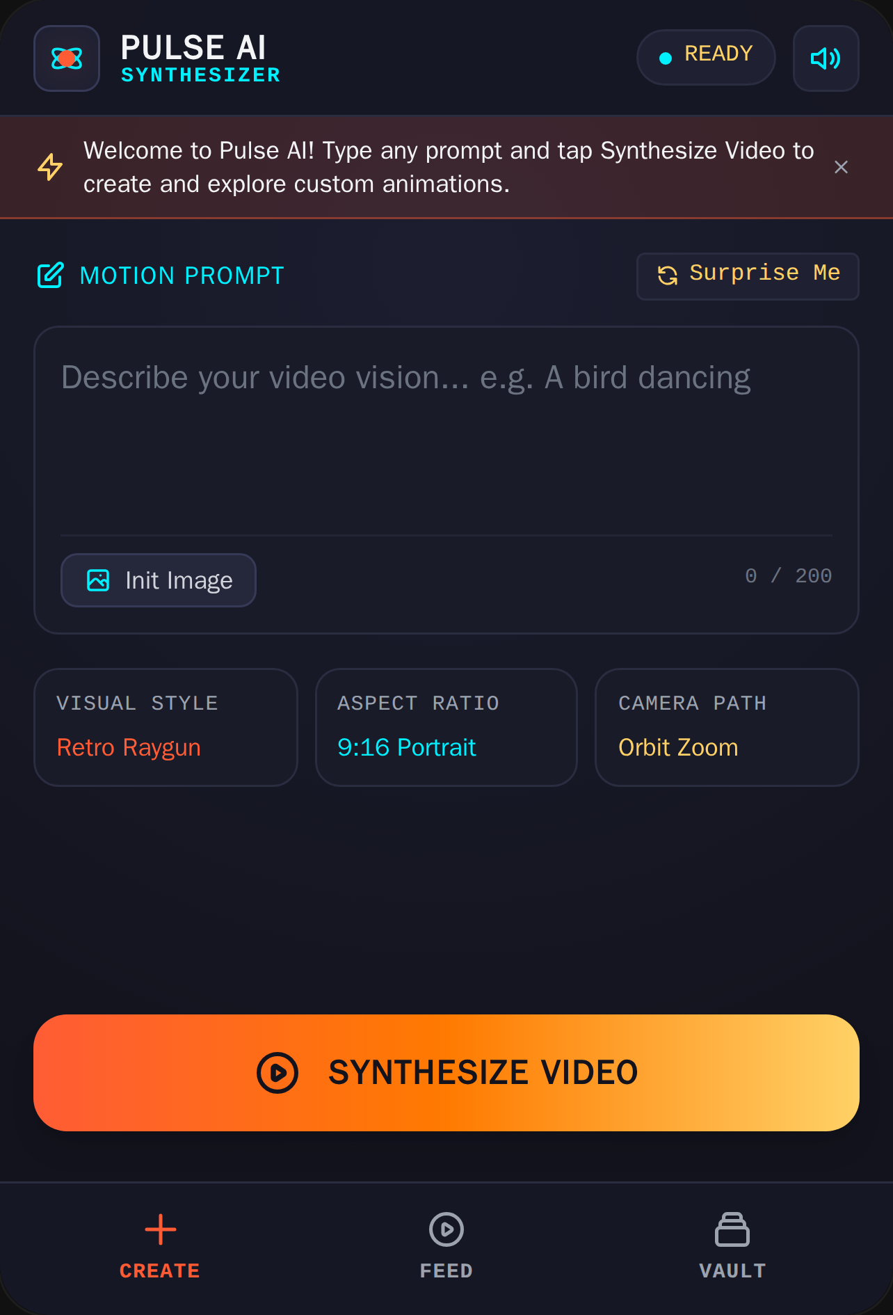 PULSE AI - Raygun Motion Synthesizer cover