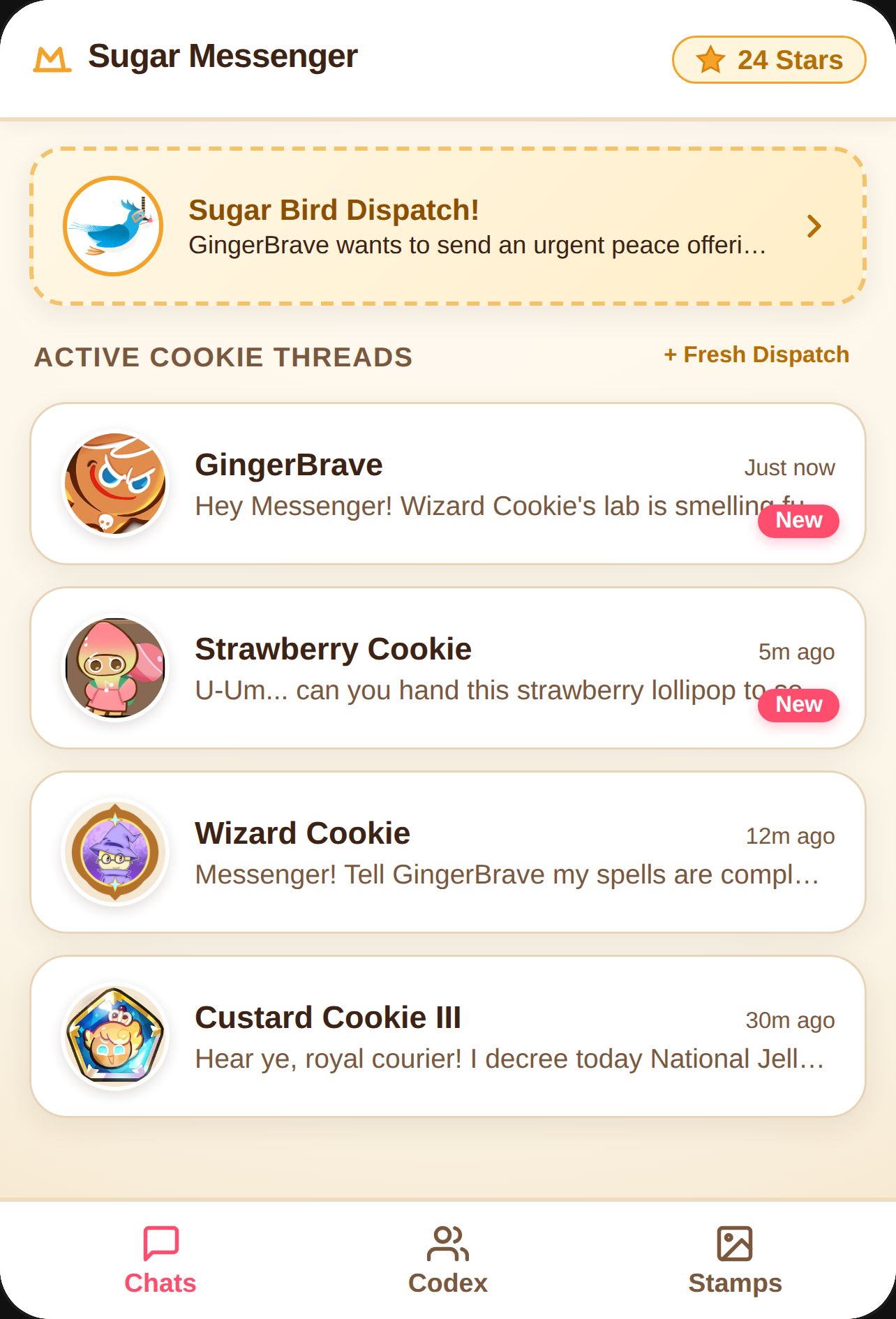 Cookie Run Kingdom: Sugar Messenger cover