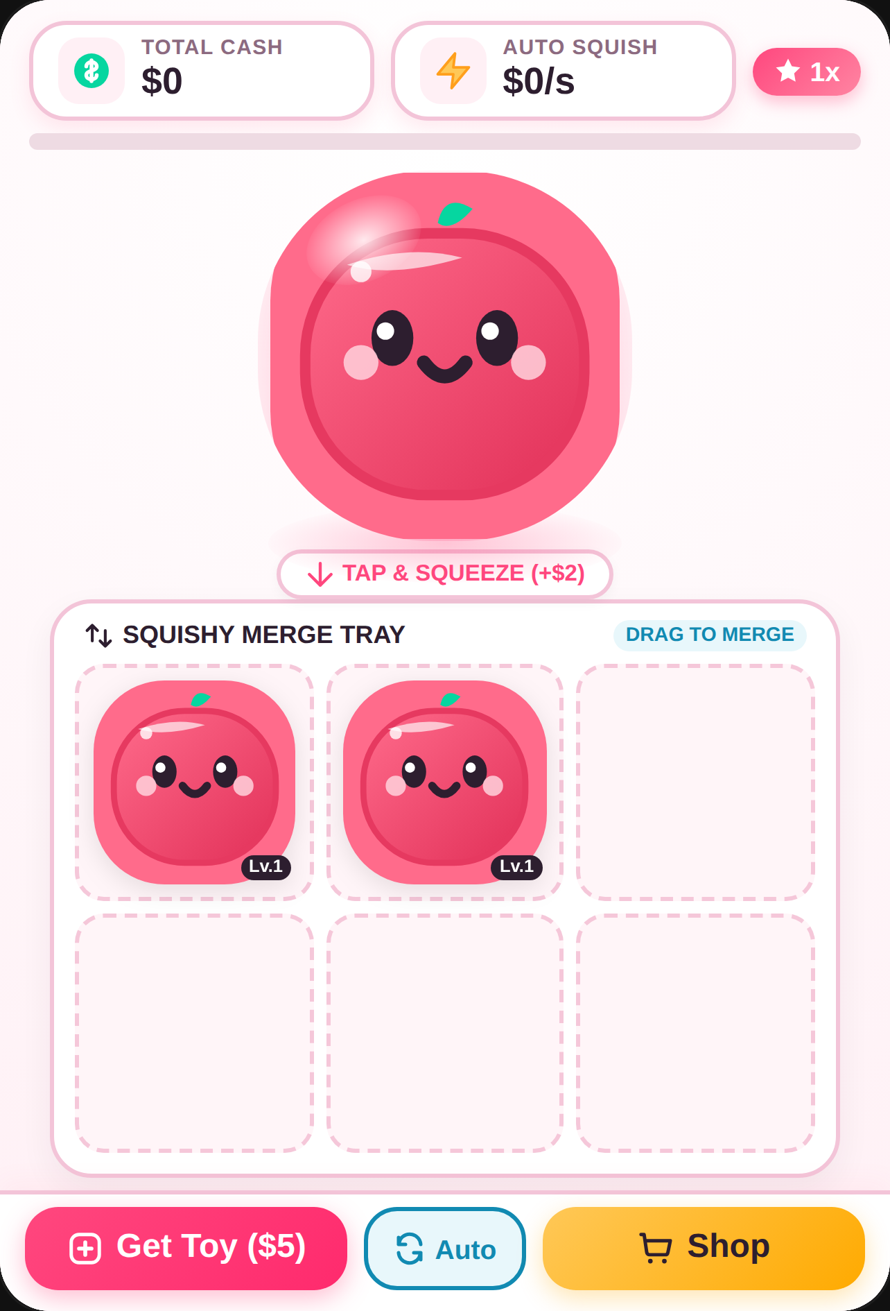 Squishy Squeeze and Merge Empire cover