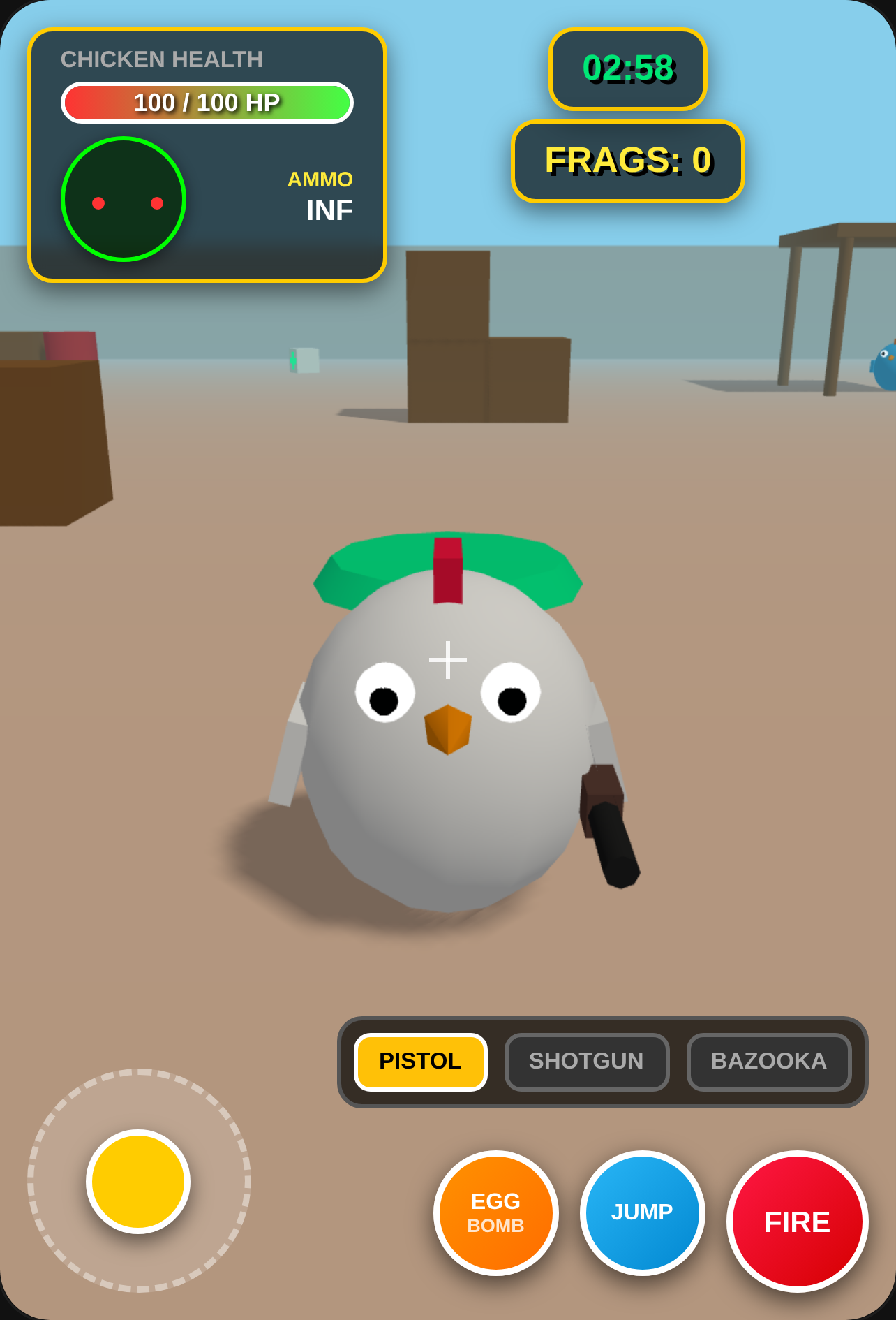 Chicken Gun 2019 3D cover
