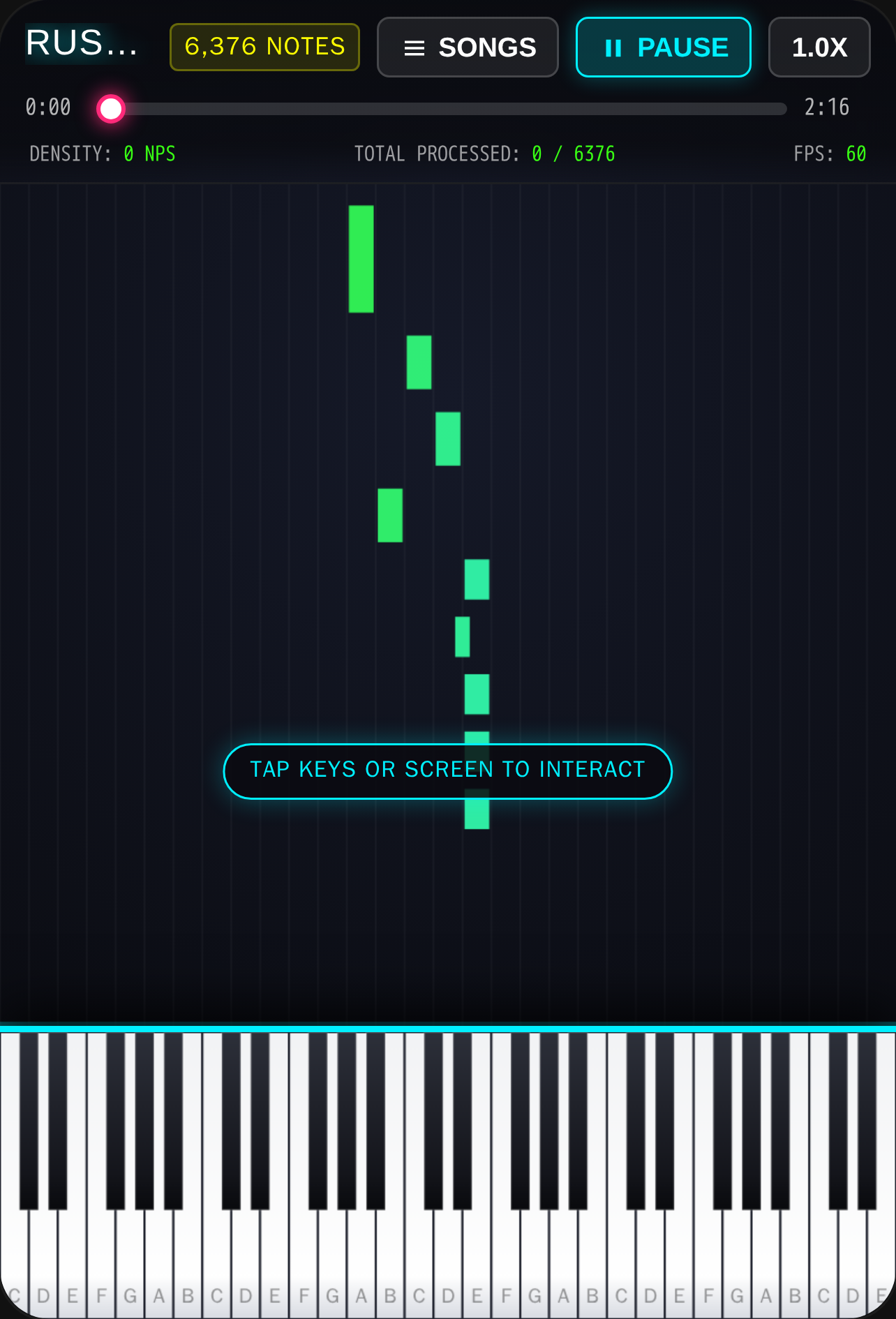 Synthesia Black MIDI Visualizer cover
