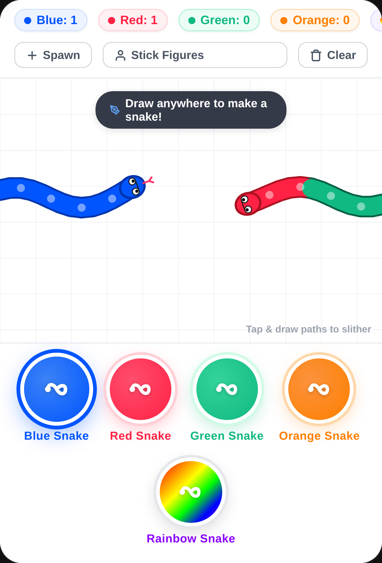 Snake Draw & Battle cover
