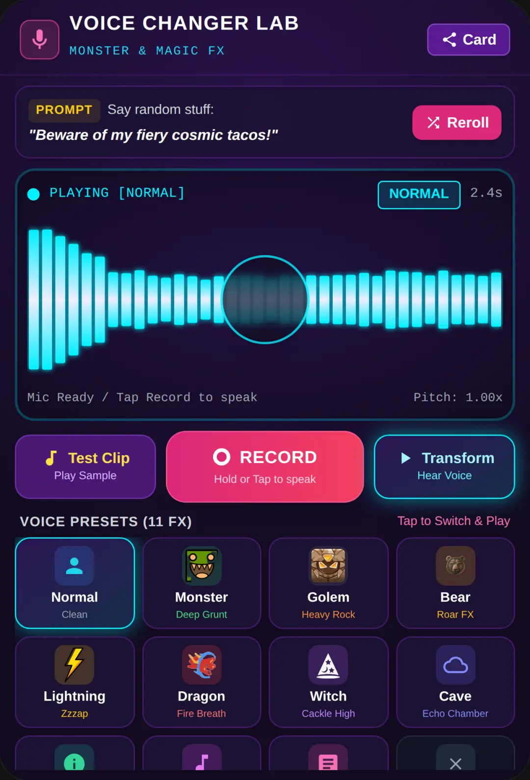 Voice Changer Lab cover