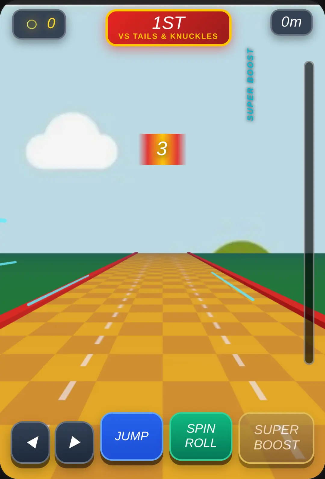 Sonic Speed Dash: Racing Tails & Knuckles cover