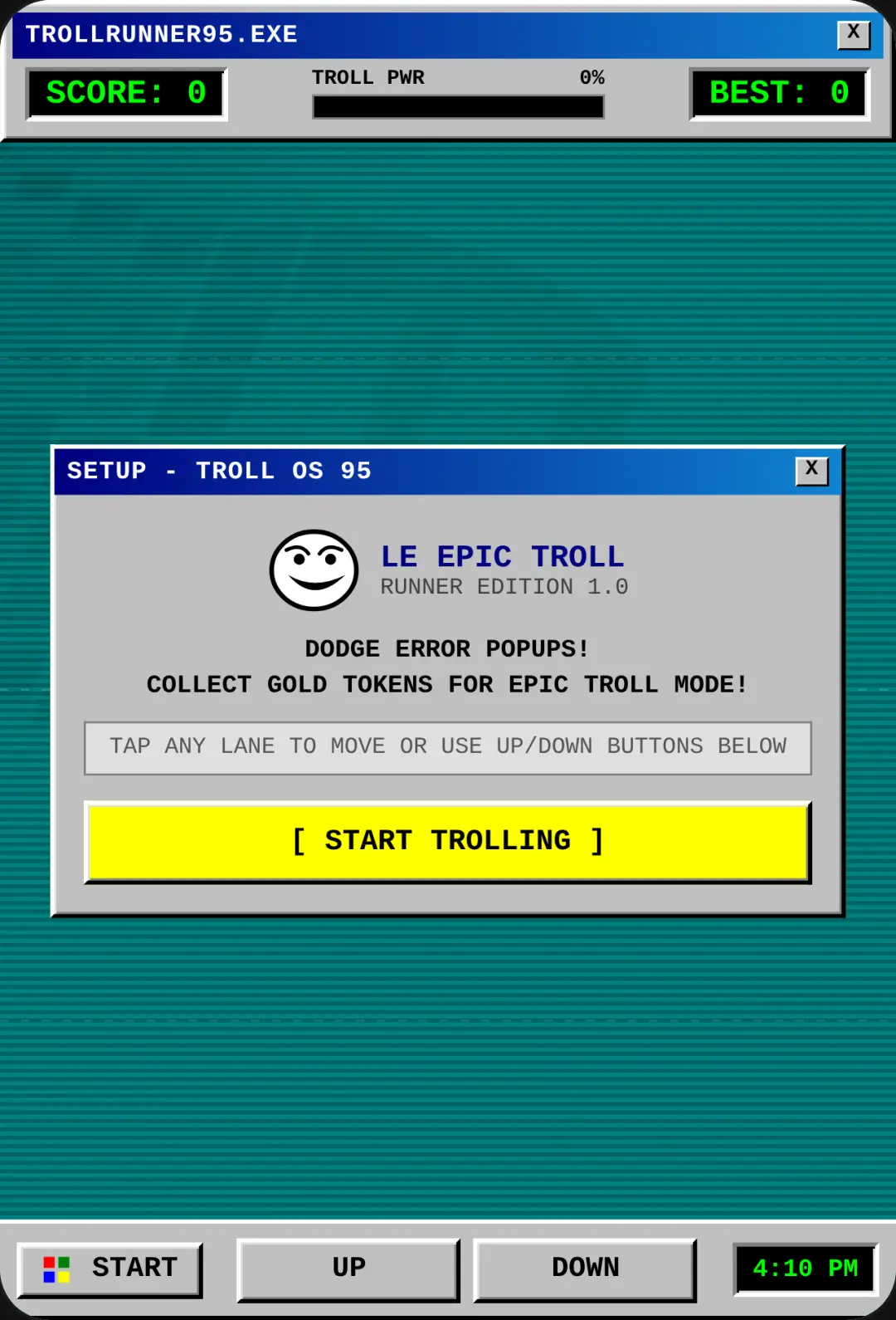 TROLL RUNNER 95 cover