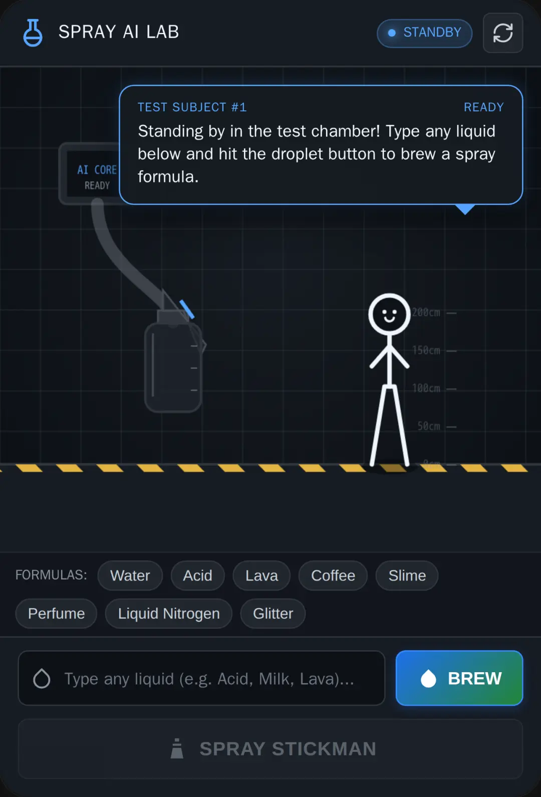 Spray a Stickman - AI Lab cover
