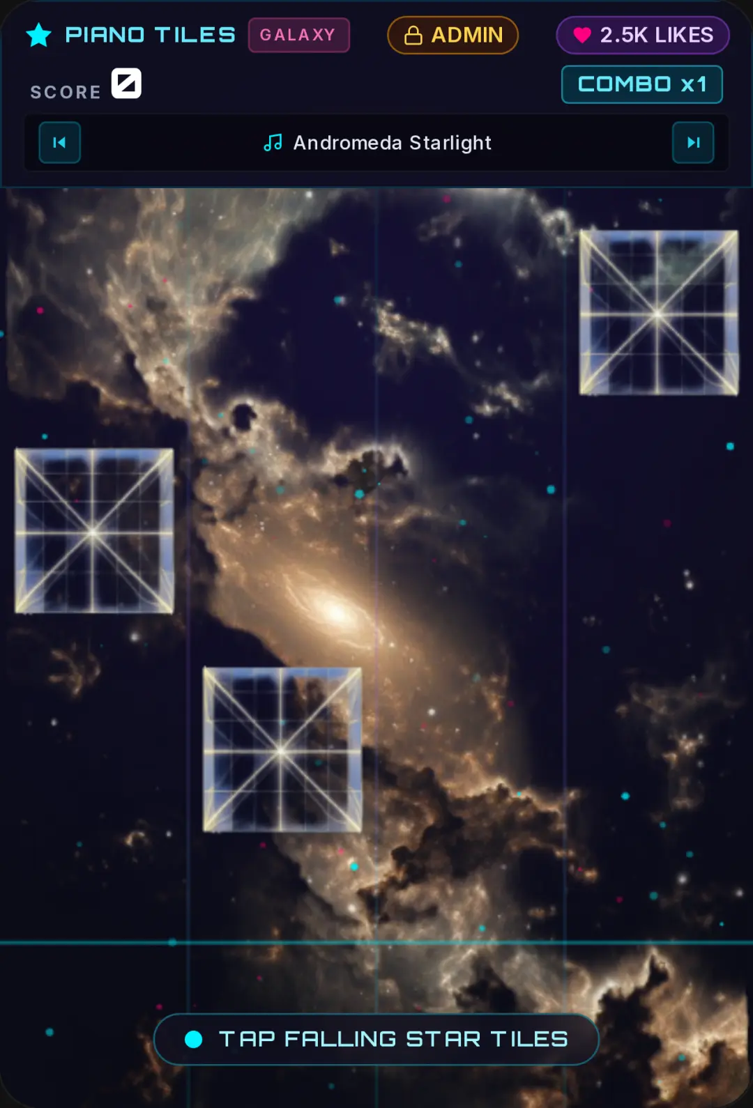 Piano Tiles: Galaxy Edition cover