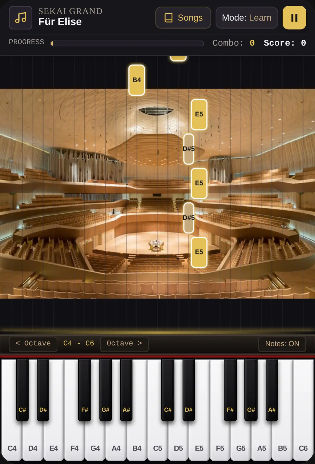 Acoustic Grand Piano & Song Tutor cover