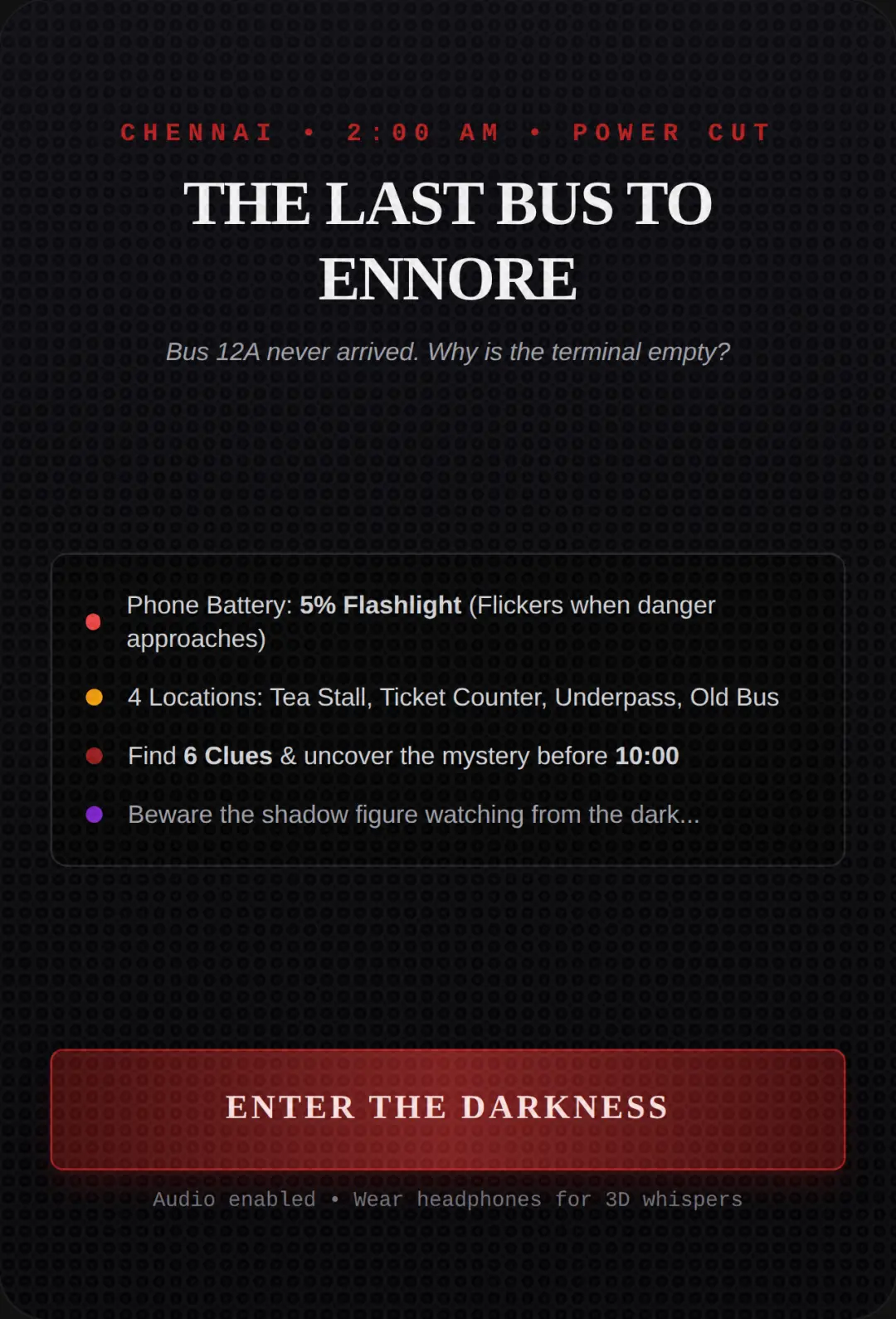The Last Bus to Ennore cover