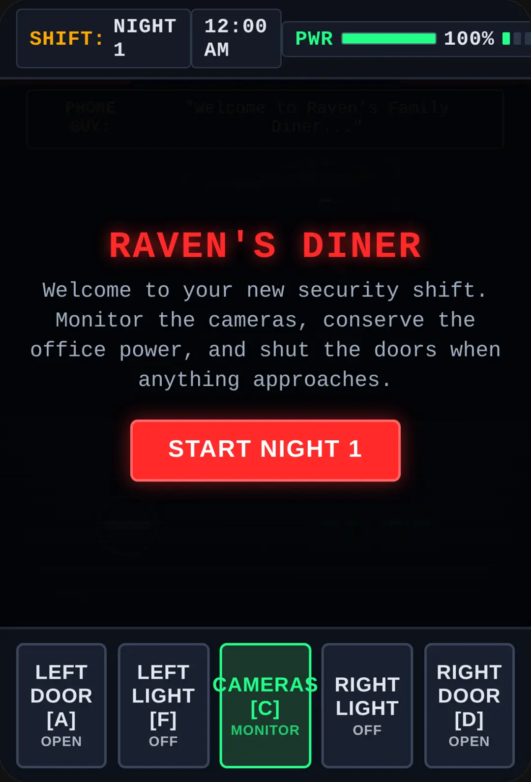 Raven's Family Diner cover