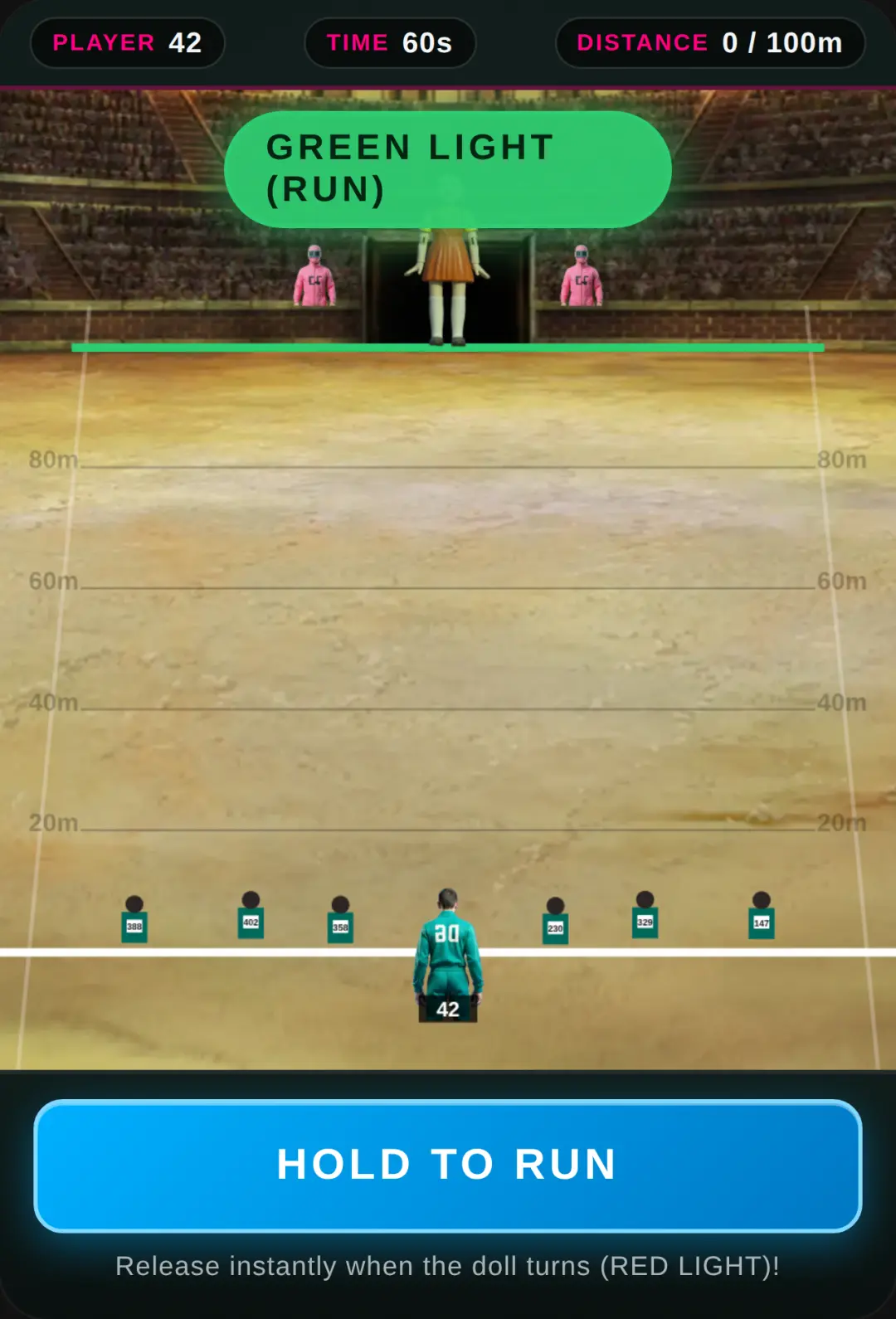 Run 42 — Squid Game cover