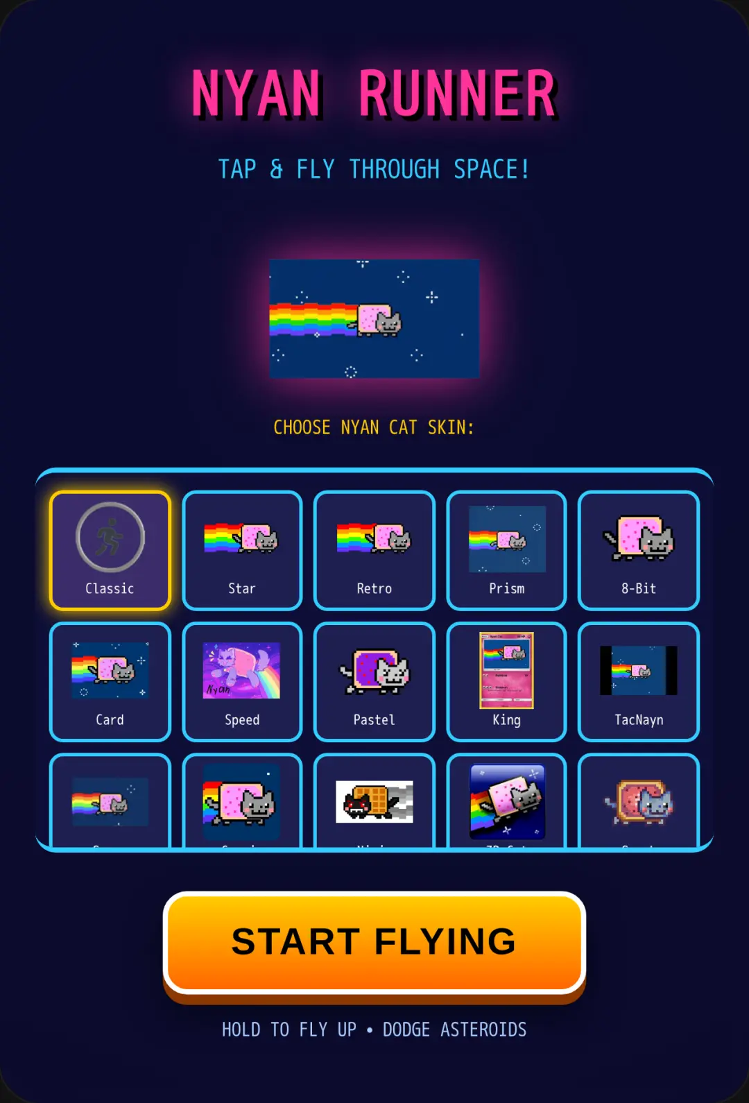 Nyan Cat Space Runner cover