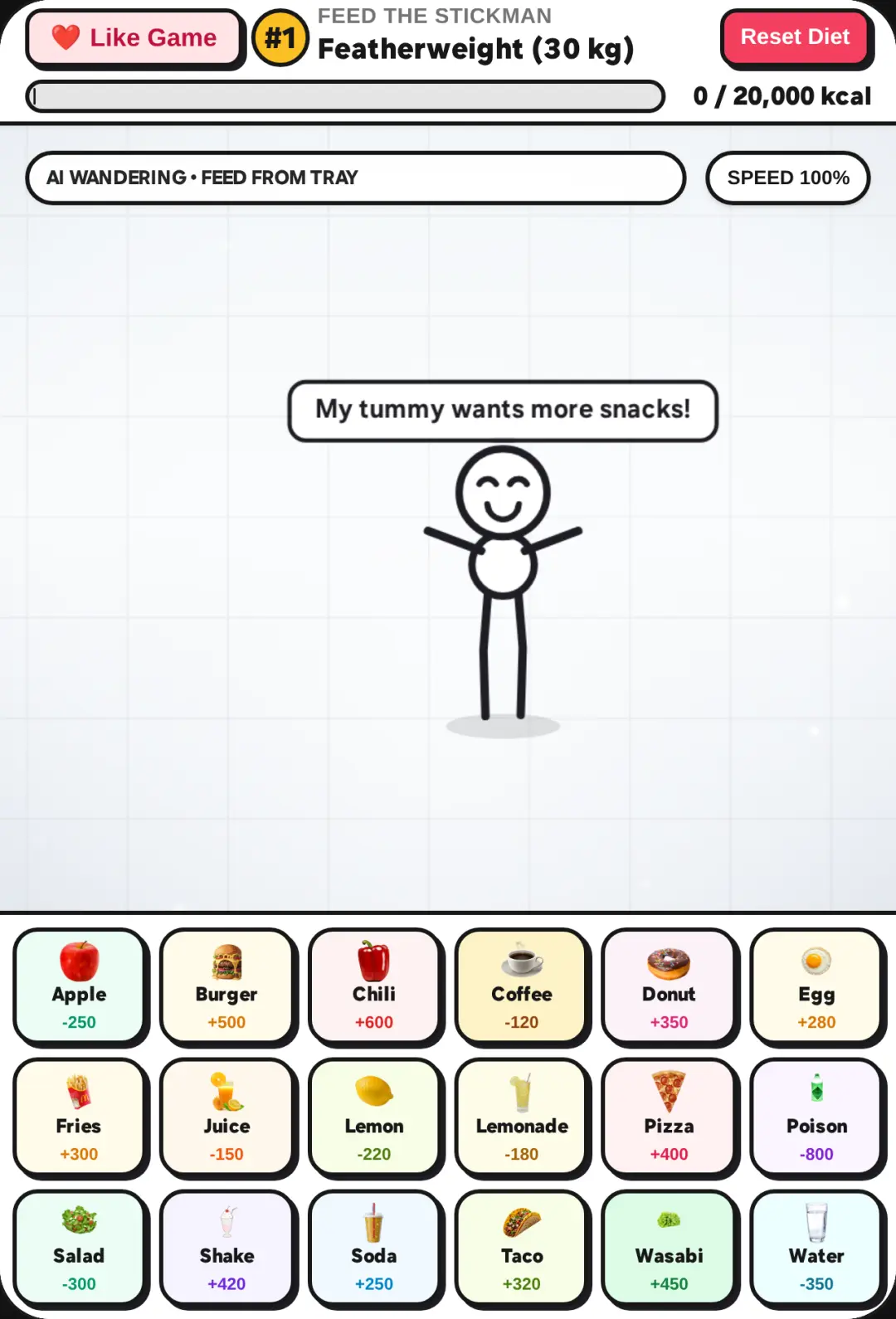 Feed The Stickman