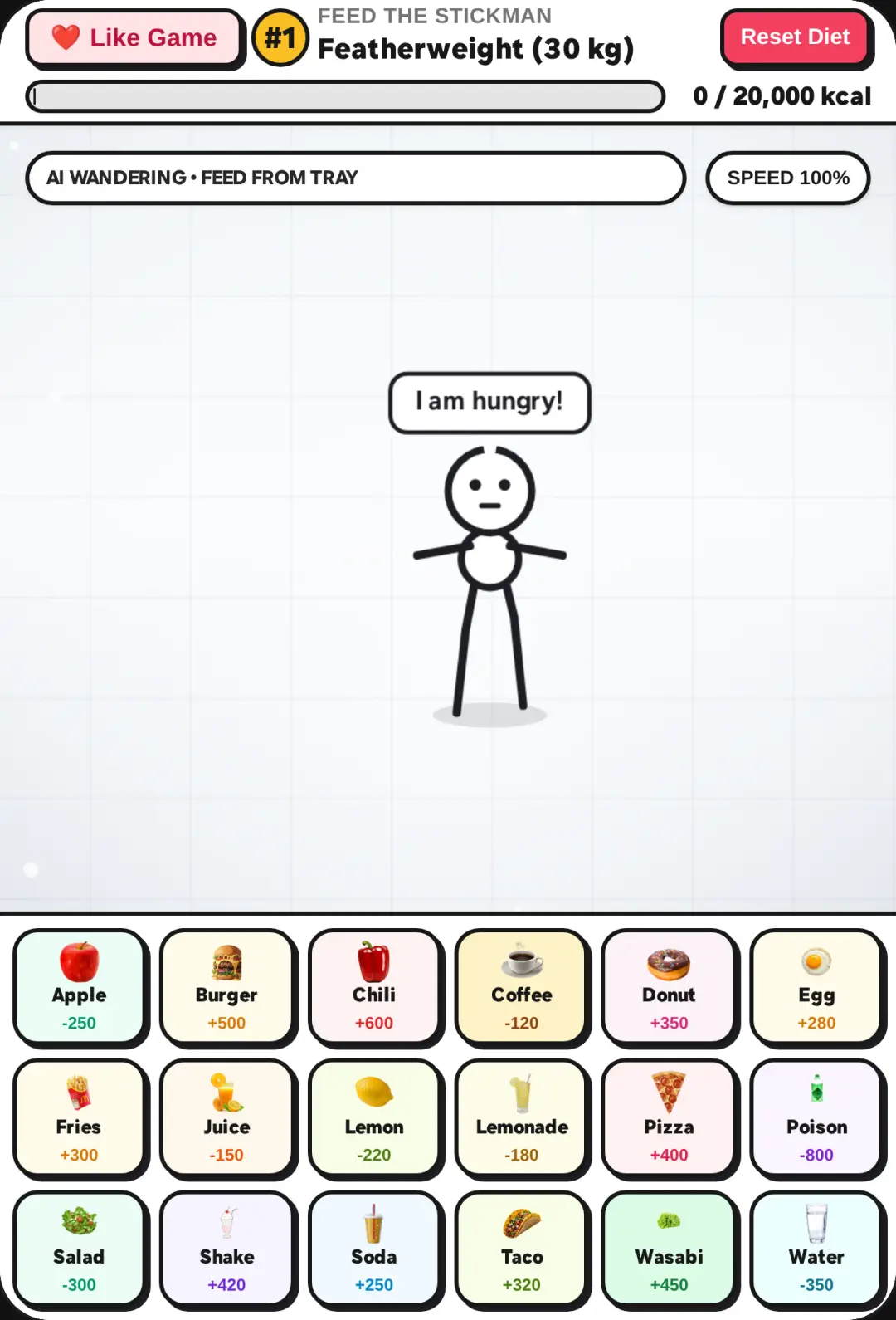 Feed The Stickman cover