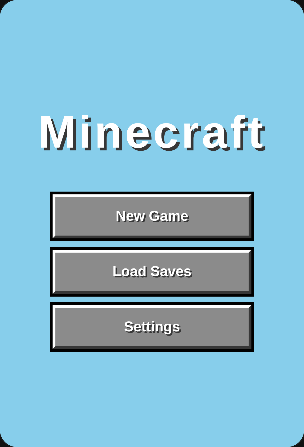 Minecraft cover