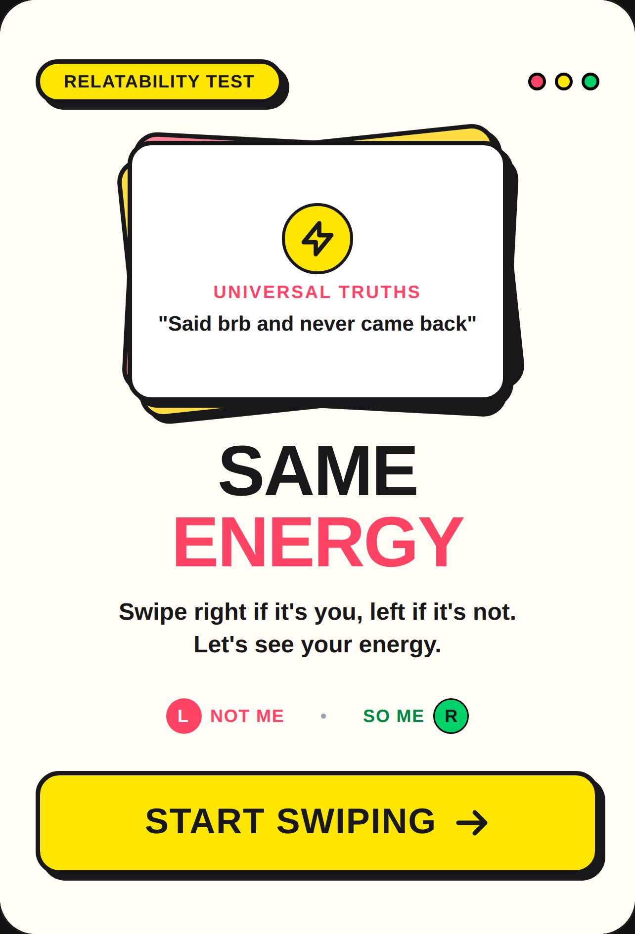 Same Energy cover