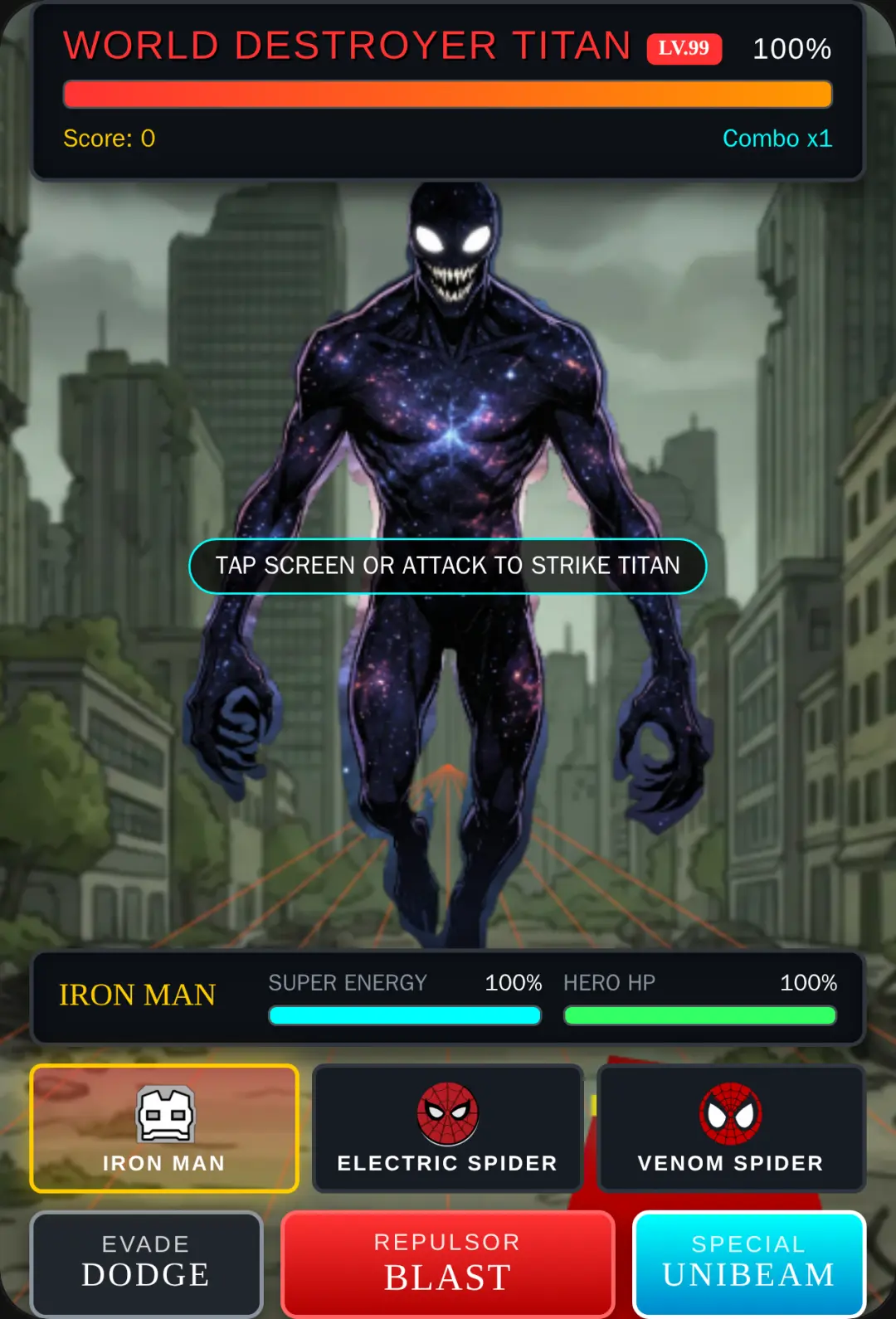 Titan Destroyer: Hero Alliance cover