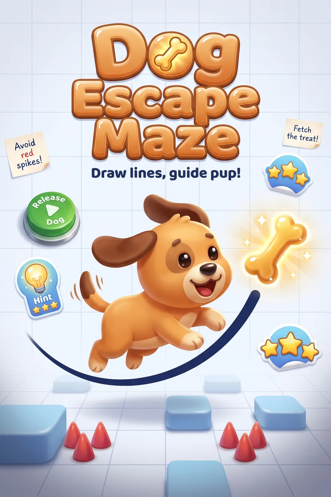 Dog Escape Maze #maze #escape #dog Help the dog to get the
