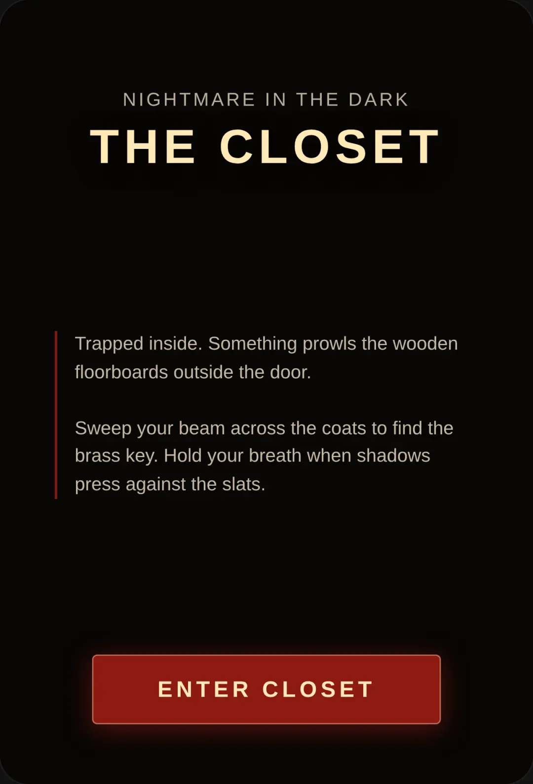 Closet: Escape Alive cover