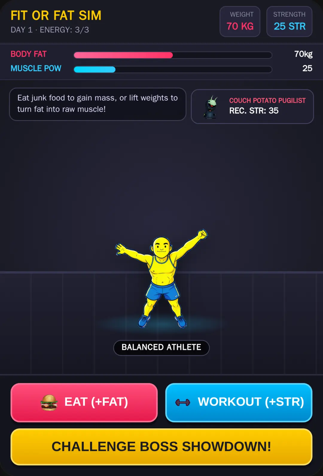 Fit or Fat Simulator cover