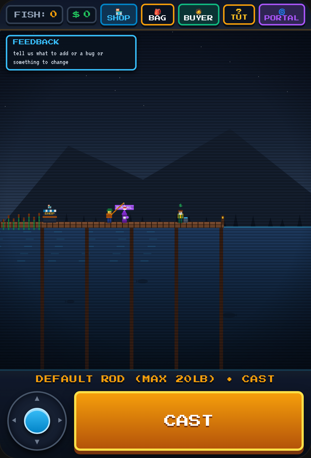 Pixel Lake Angler cover