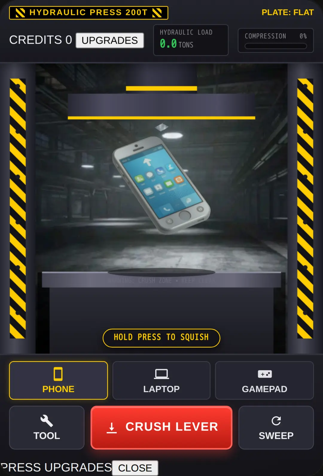 Industrial Hydraulic Press Simulator cover