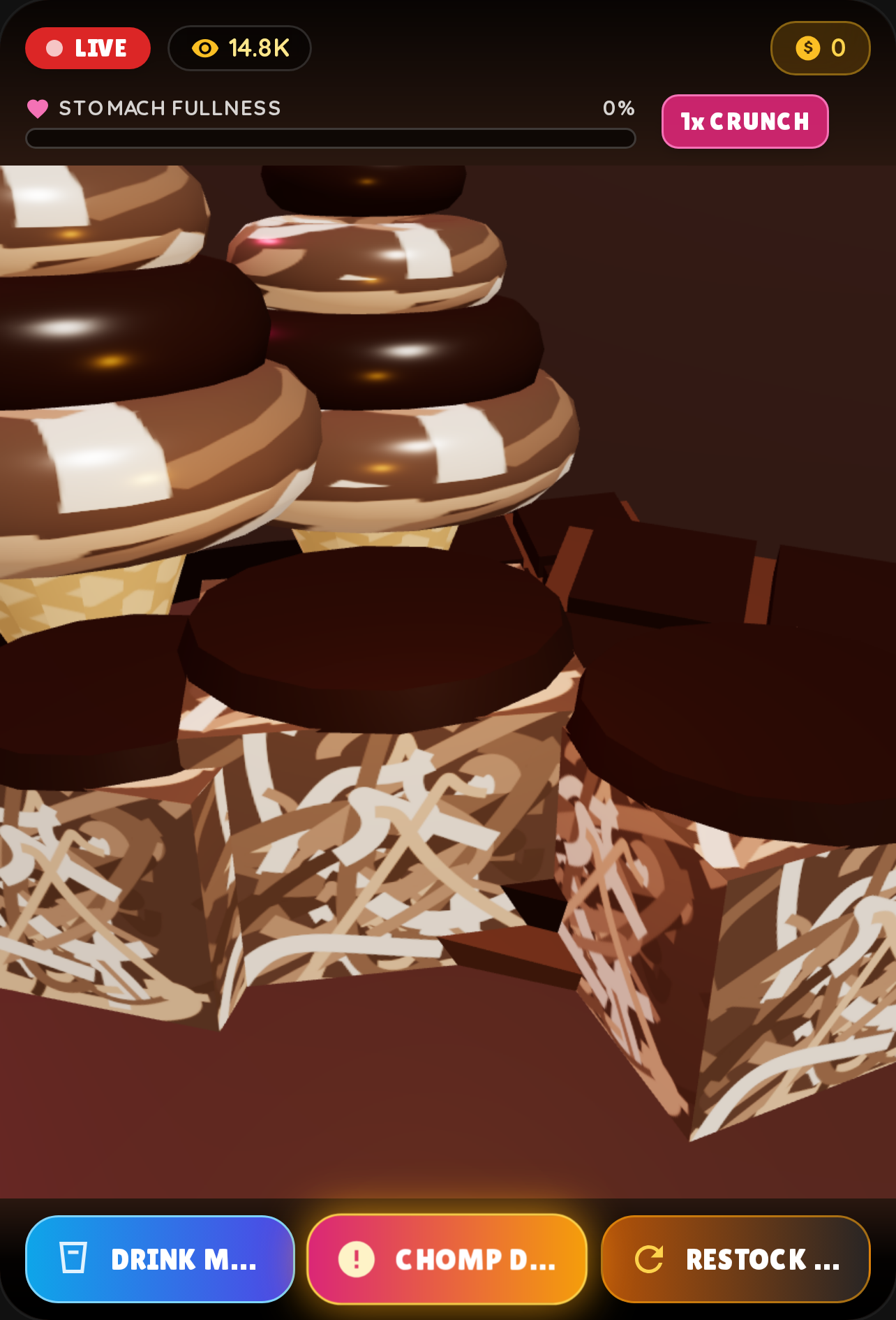 3D Chocolate Mukbang Live cover