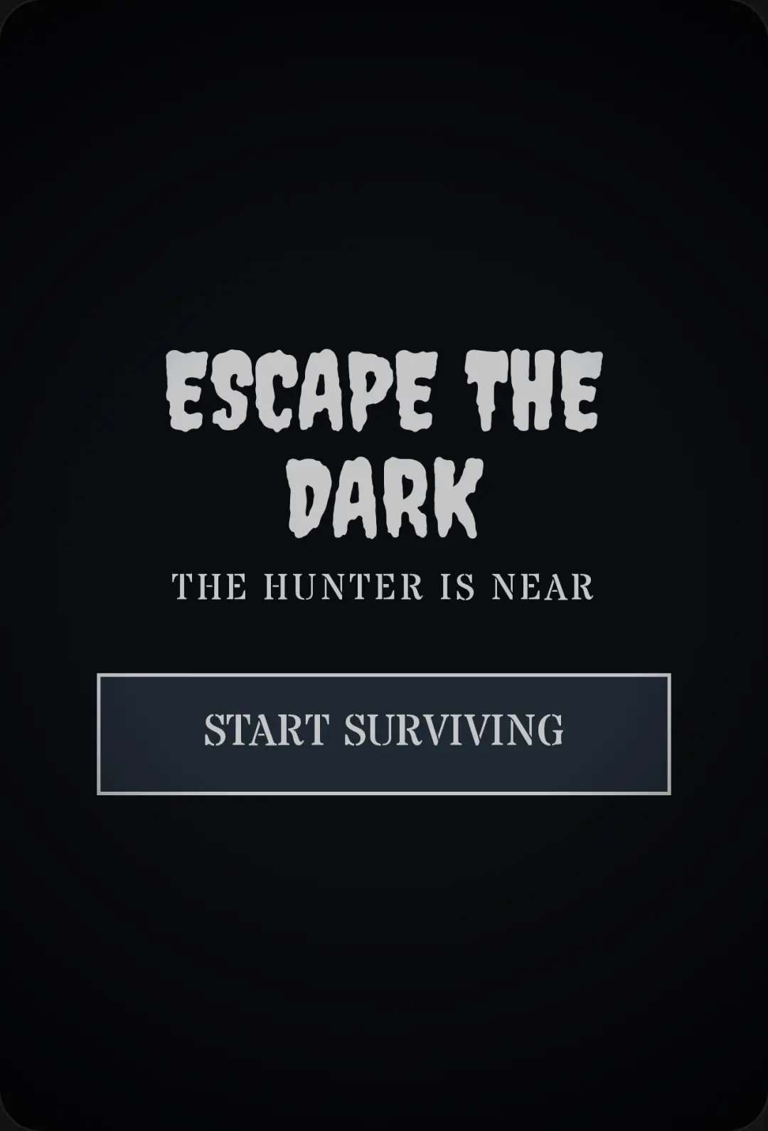 ESCAPE THE DARK cover