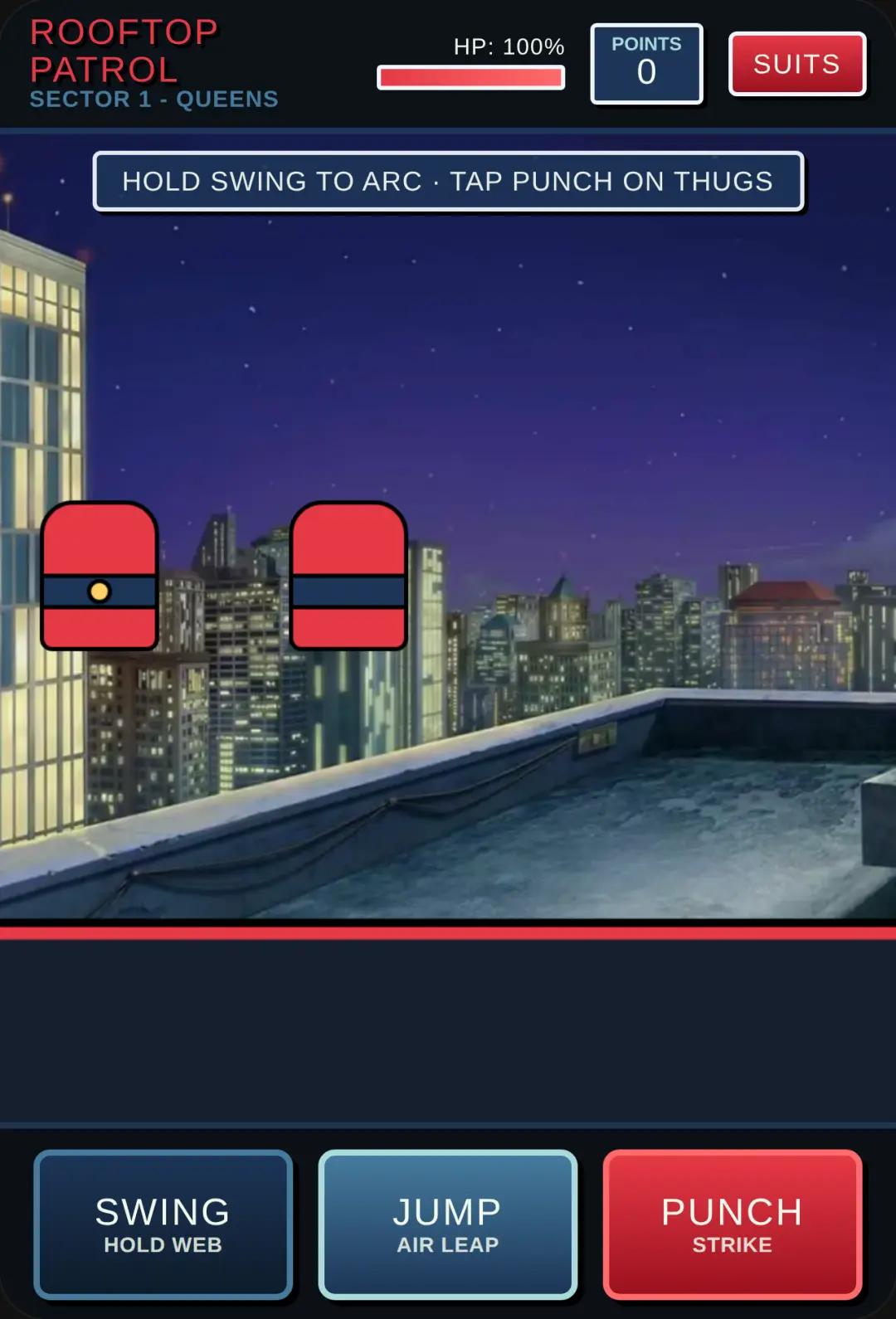 Spider-Hero: Rooftop Run cover