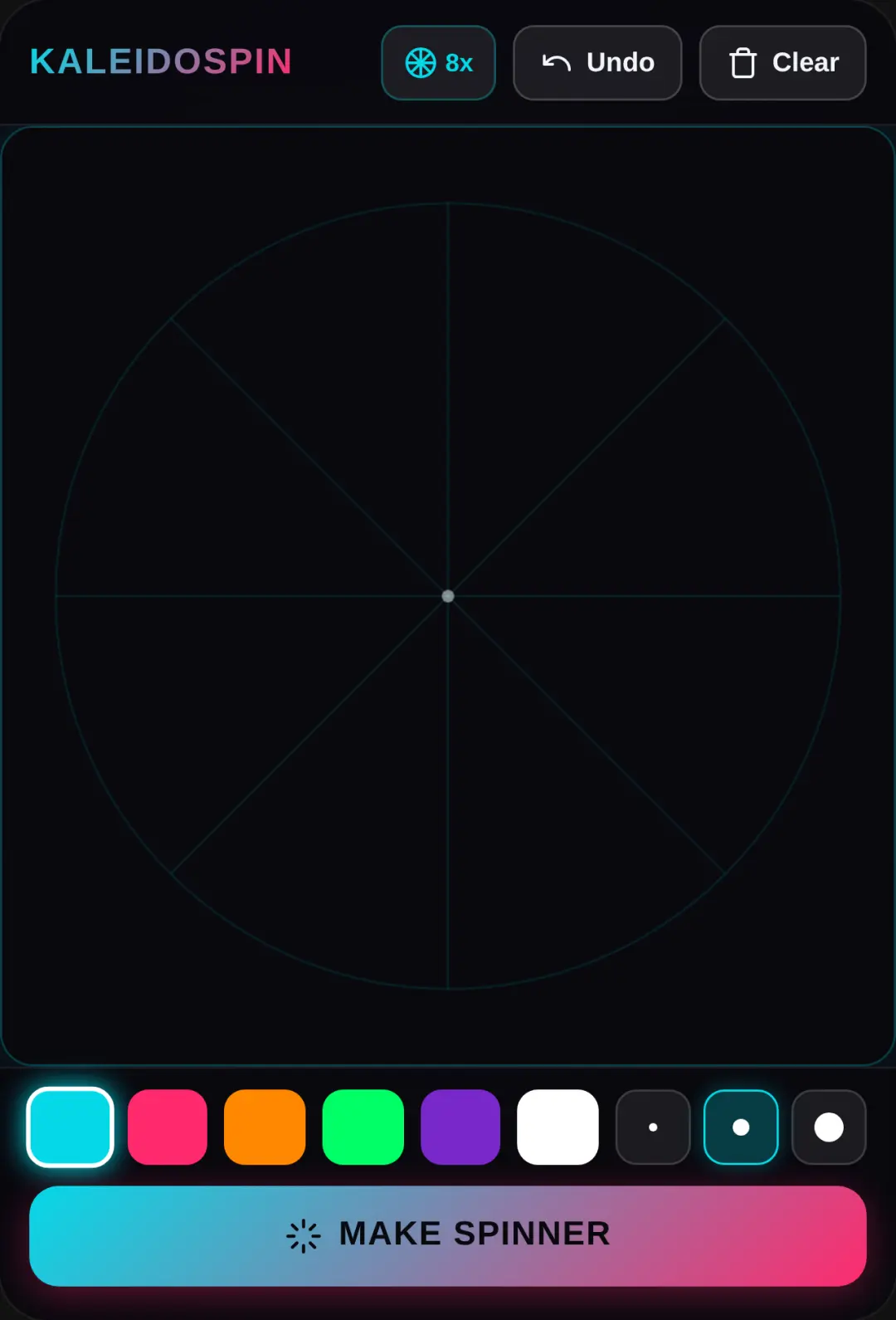 Symmetry Spinner cover