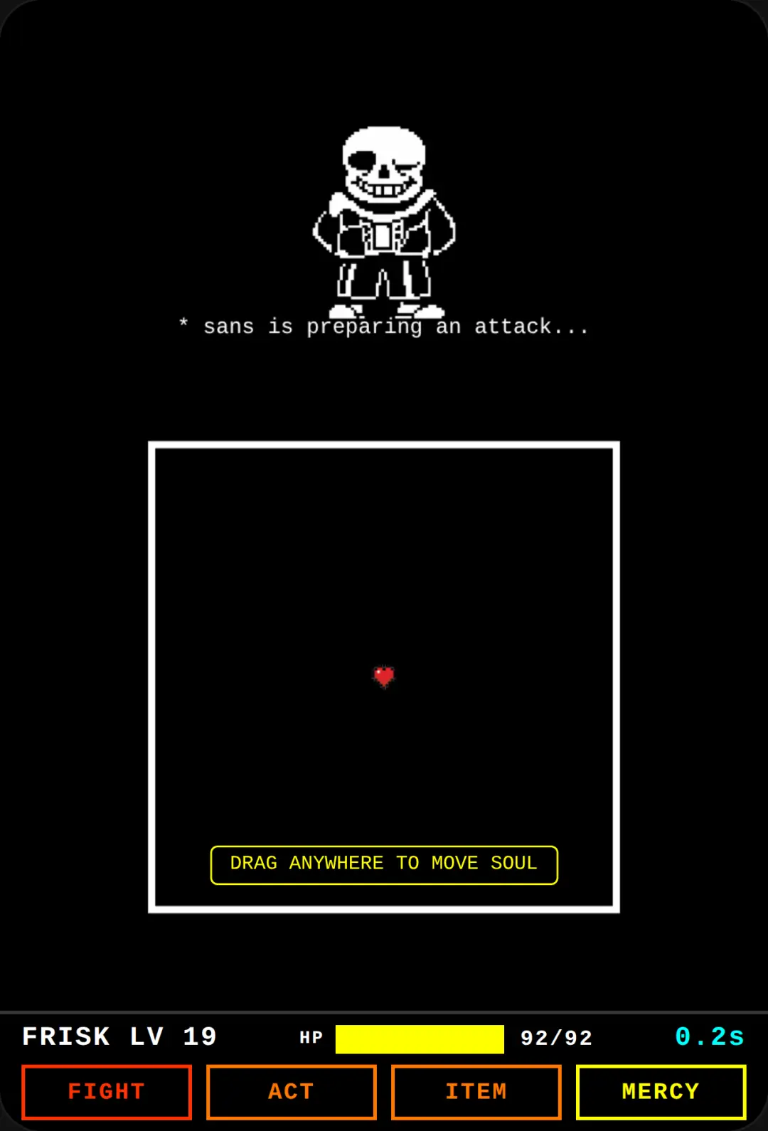 SANS BATTLE - SOUL DODGE cover