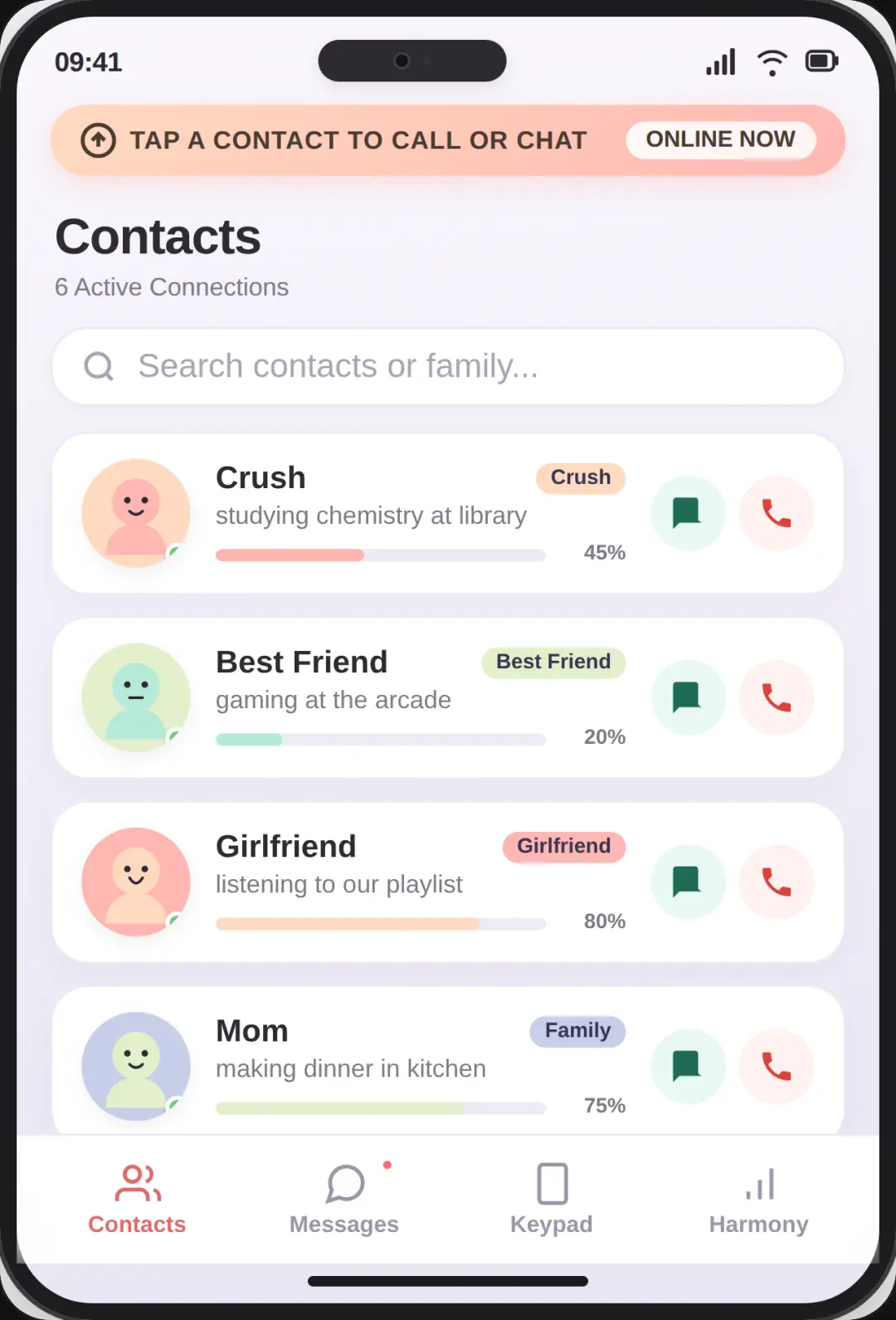 chat and call pls add a like 🩷 cover