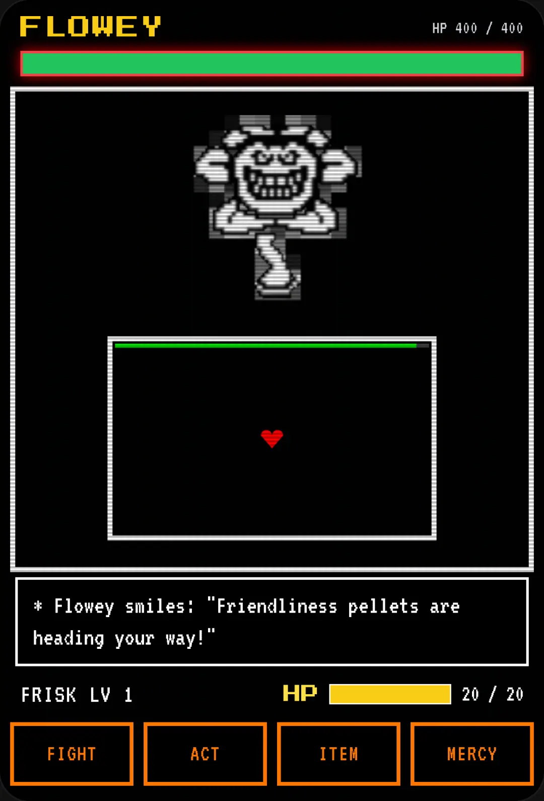 Undertale Flowey Boss Fight cover