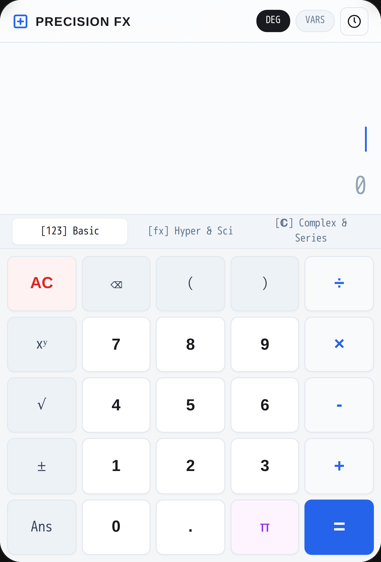 Precision Scientific Calculator cover