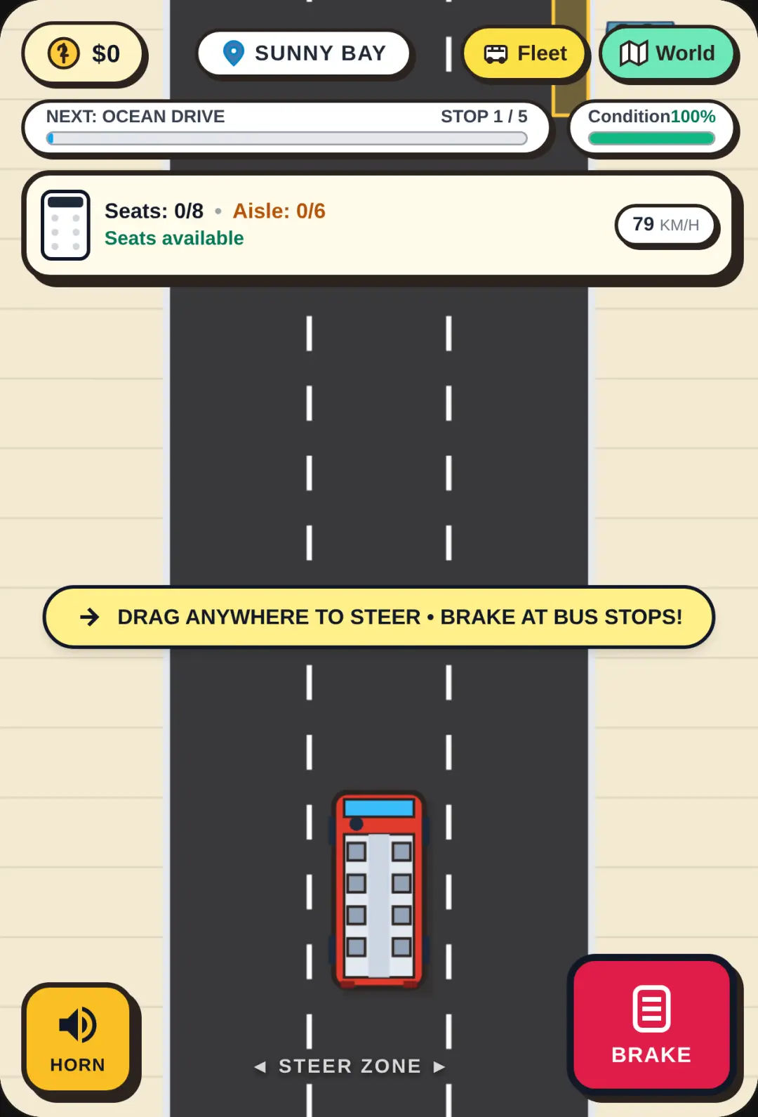 World Transit: Steer & Fill Every Seat cover