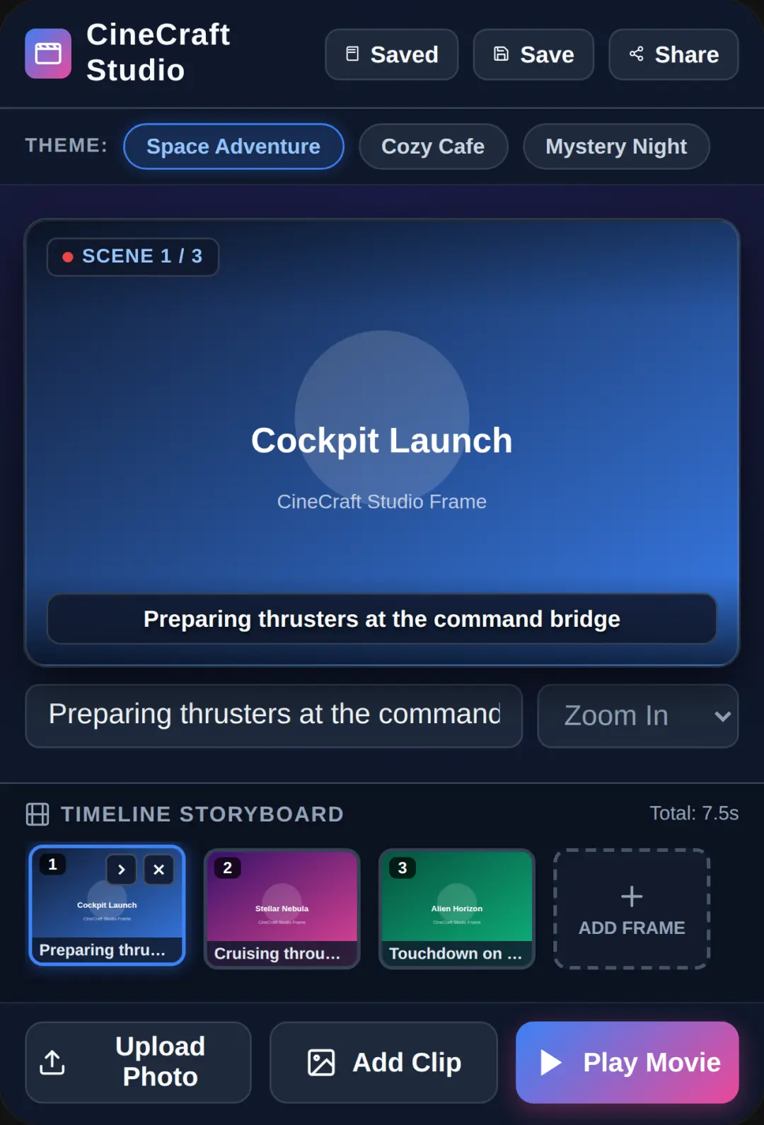 CineCraft - Step-by-Step Movie Maker cover