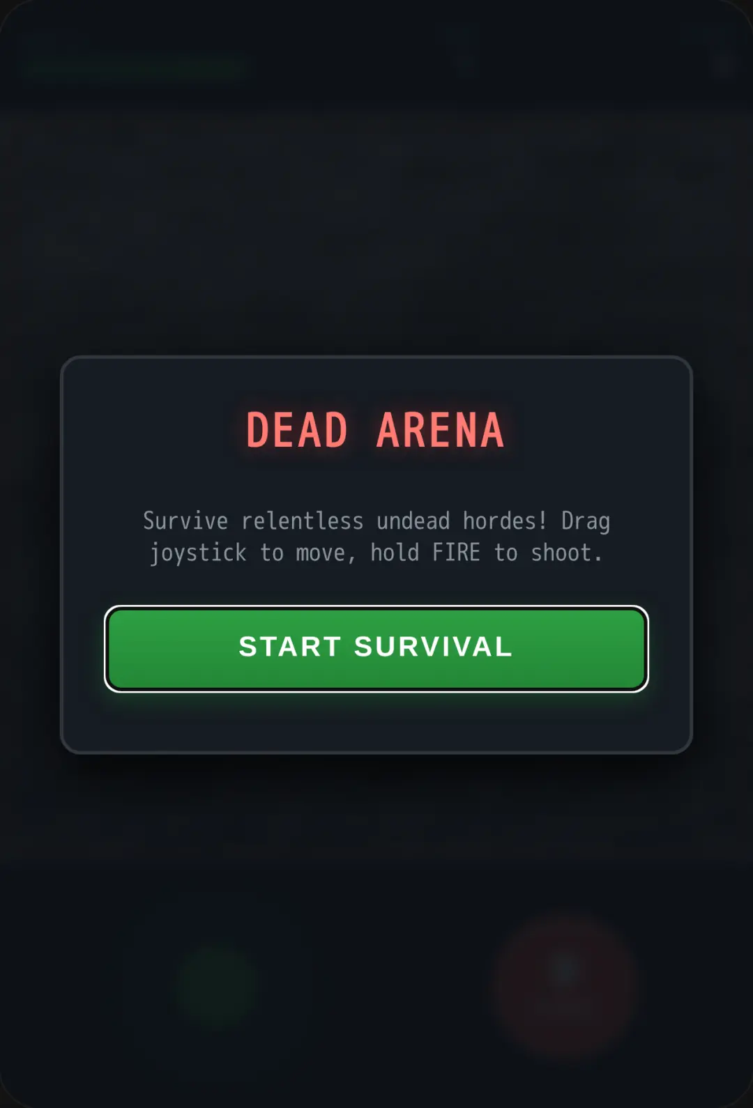 Dead Arena: Zombie Survival cover