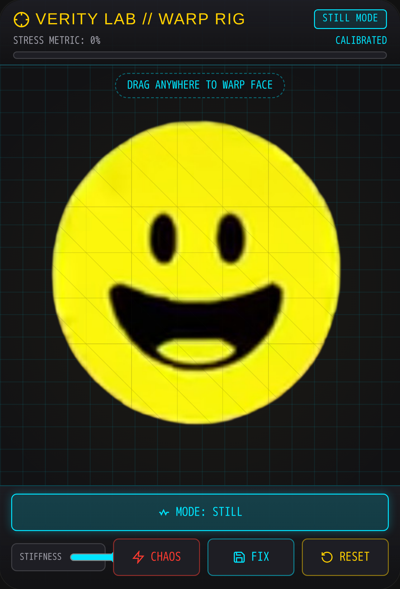 Verity Face Stress Lab cover