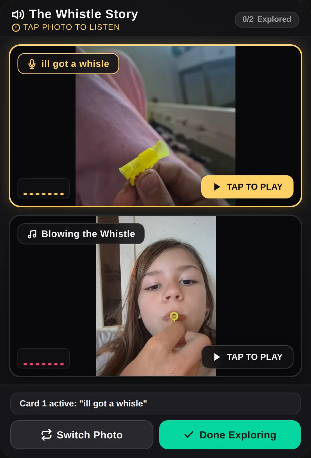 The Whistle Story cover