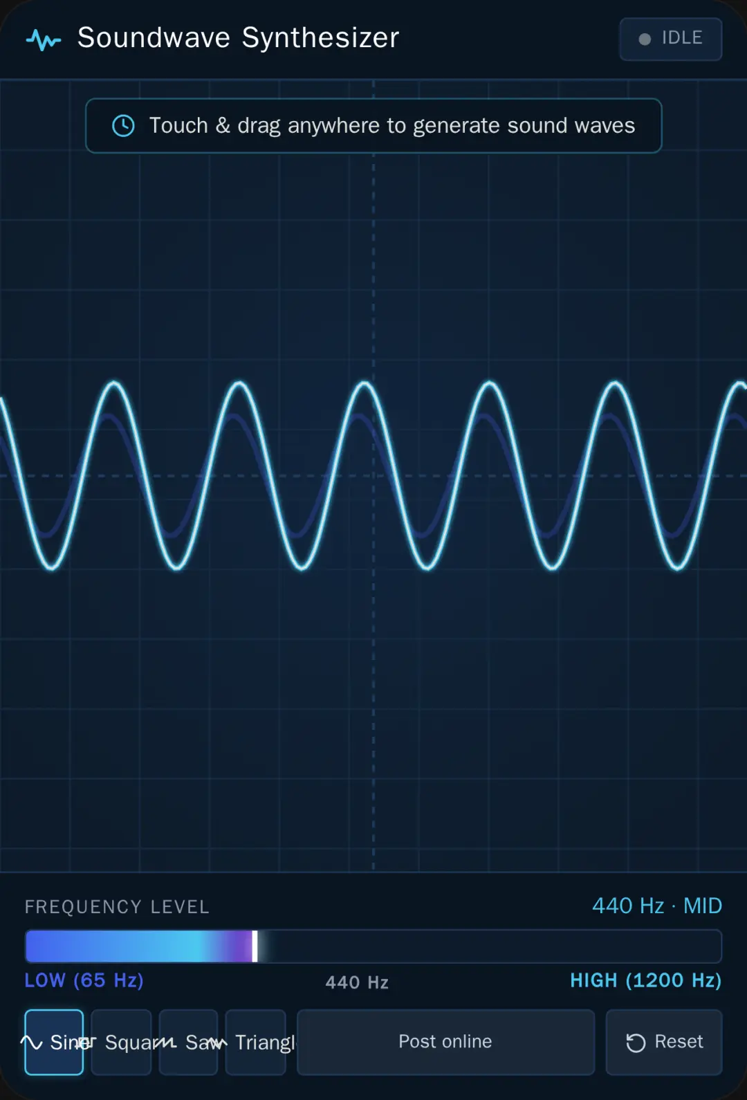 Soundwave Synthesizer cover