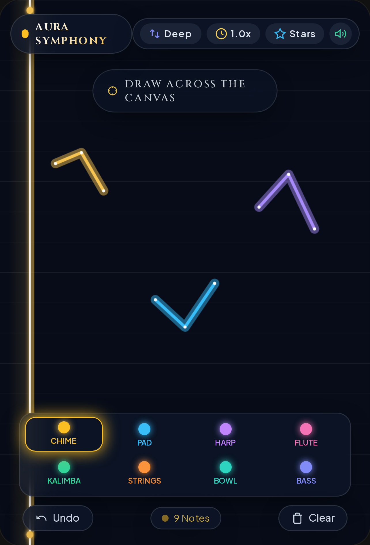 Aura Canvas — Ambient Drawing Synthesizer cover
